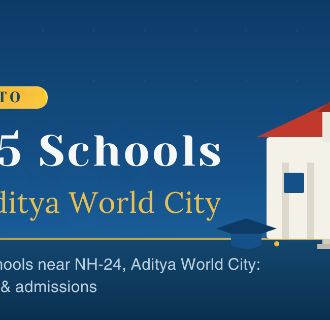 Best CBSE schools near Aditya World City Ghaziabad on NH-24